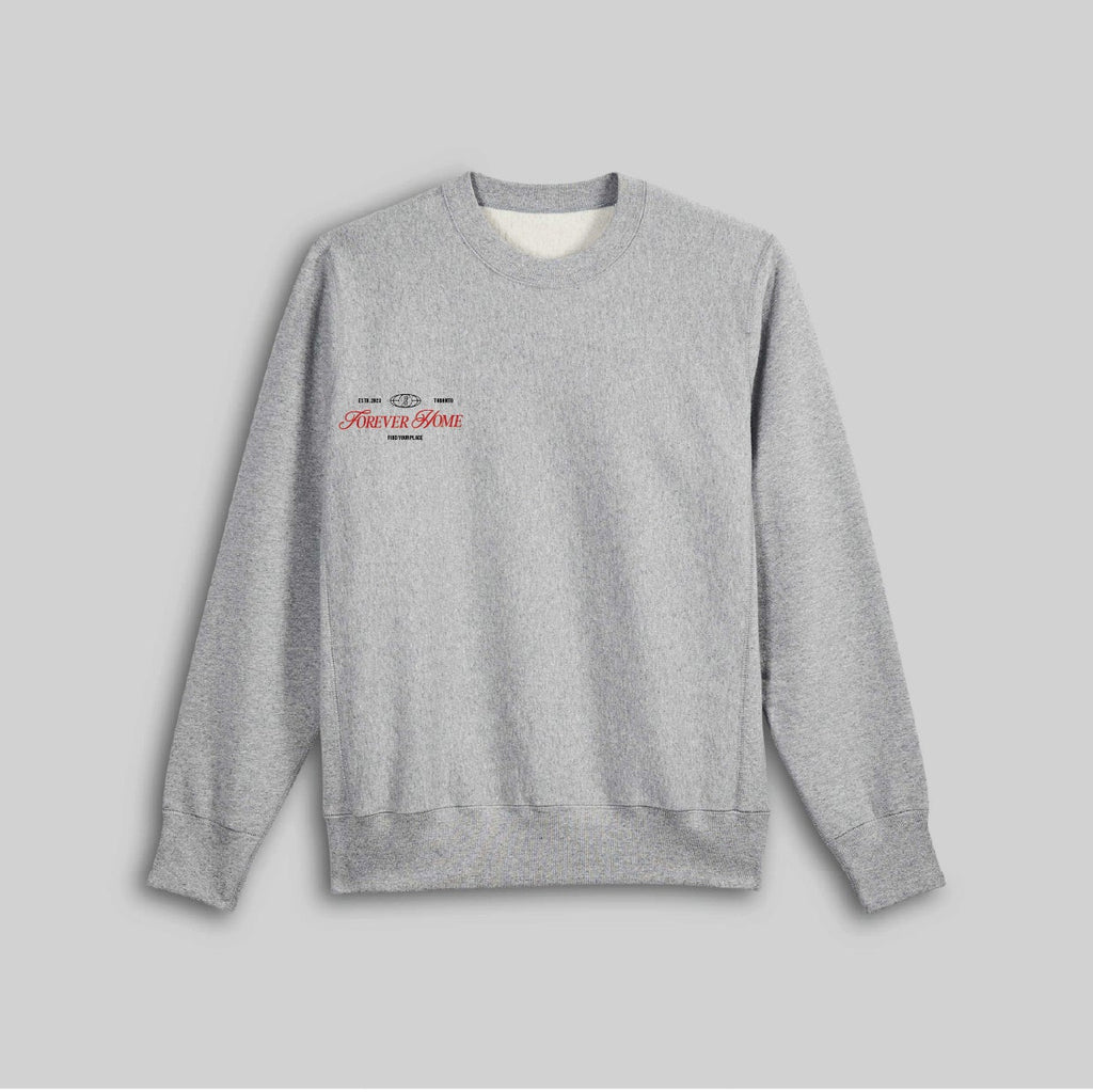 Forever Home Heather Grey Crewneck